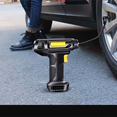 Car Tire Inflator Wireless Intelligent Digital Display Portable Handheld Car Inflator Bicycle