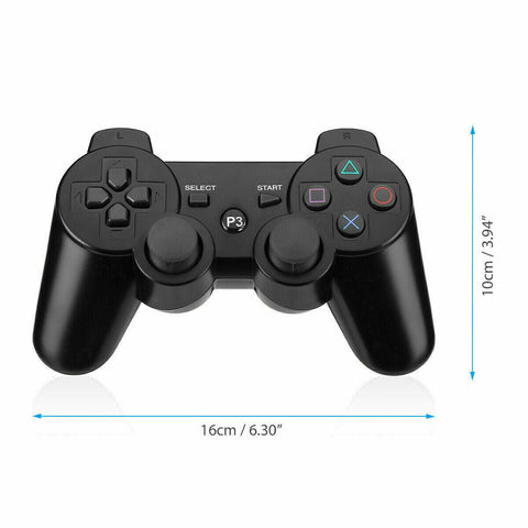 2 PACK Wireless Bluetooth Video Game Controller Pad For  PS3 Playstation 3