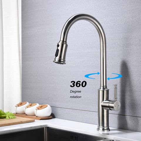 Pulling Nozzle Kitchen Faucet