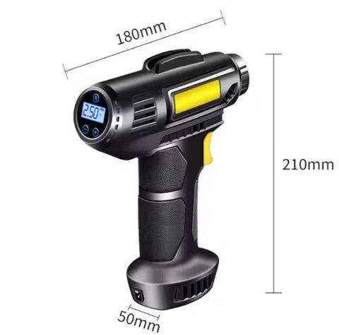 Car Tire Inflator Wireless Intelligent Digital Display Portable Handheld Car Inflator Bicycle